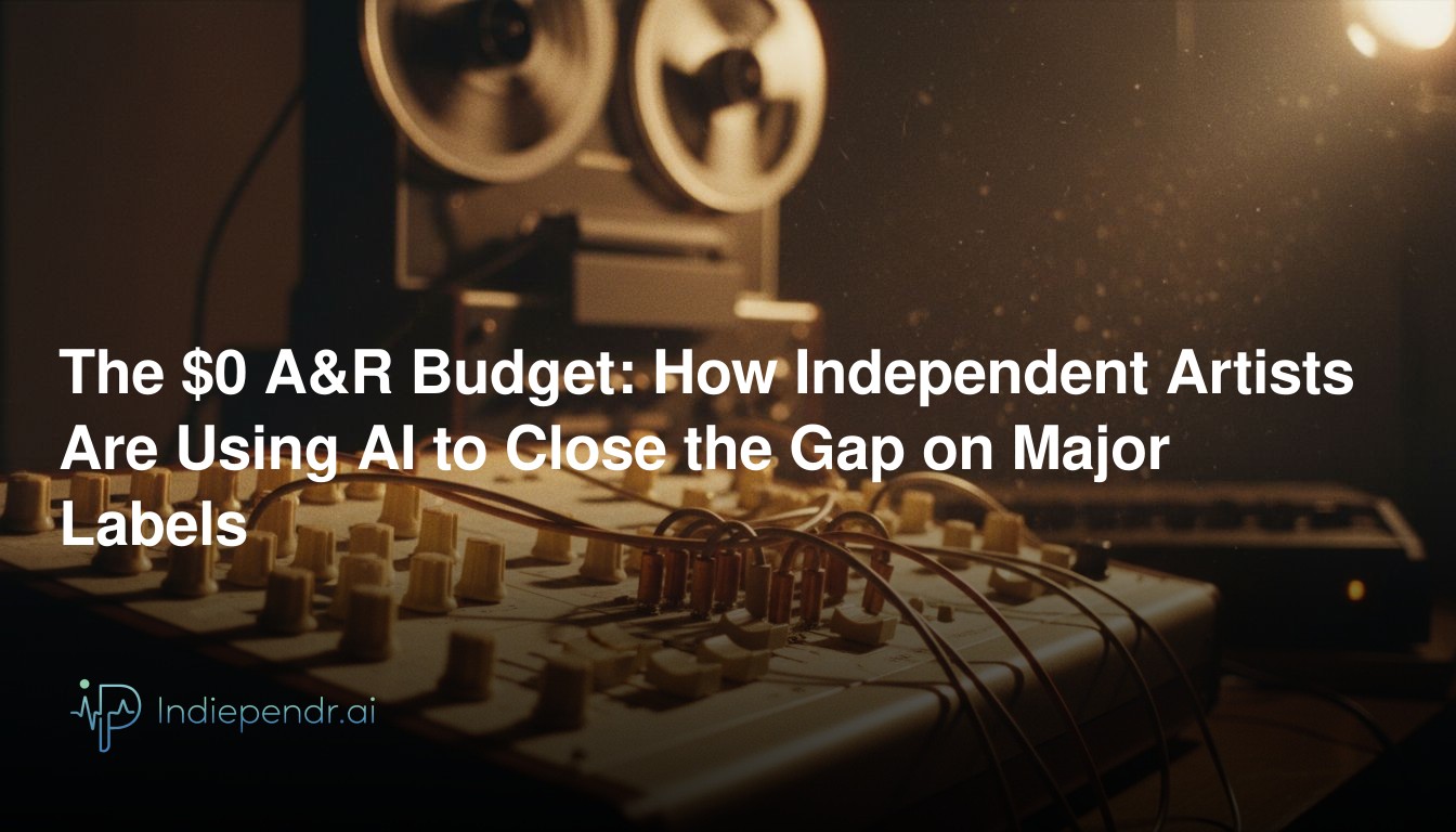 The $0 A&R Budget: How Independent Artists Are Using AI to Close the Gap on Major Labels