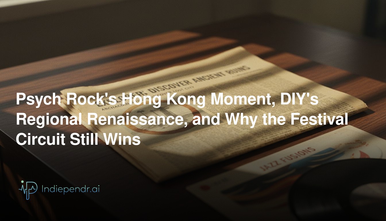 Psych Rock's Hong Kong Moment, DIY's Regional Renaissance, and Why the Festival Circuit Still Wins