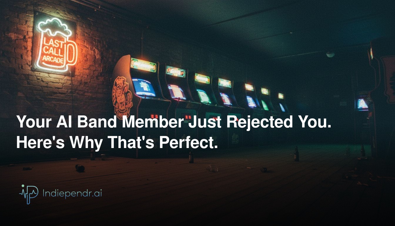 Your AI Band Member Just Rejected You. Here's Why That's Perfect.
