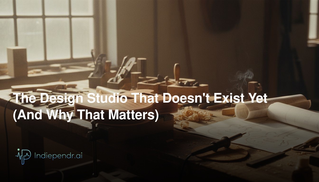 The Design Studio That Doesn't Exist Yet (And Why That Matters)