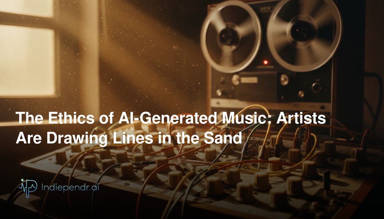 The Ethics of AI-Generated Music: Artists Are Drawing Lines in the Sand