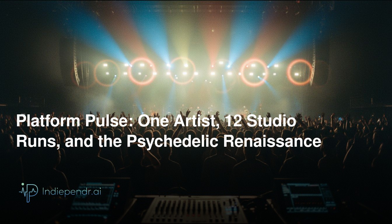 Platform Pulse: One Artist, 12 Studio Runs, and the Psychedelic Renaissance