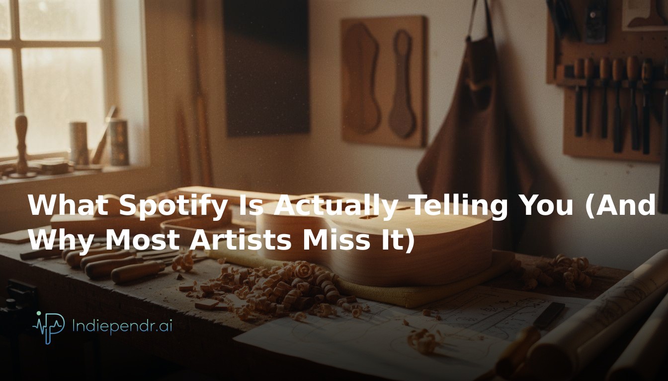 What Spotify Is Actually Telling You (And Why Most Artists Miss It)