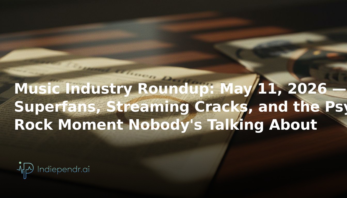 Music Industry Roundup: May 11, 2026 — Superfans, Streaming Cracks, and the Psych Rock Moment Nobody's Talking About