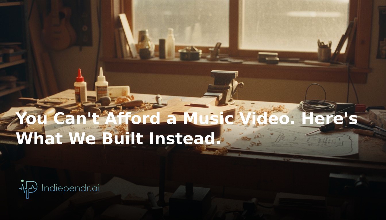 You Can't Afford a Music Video. Here's What We Built Instead.