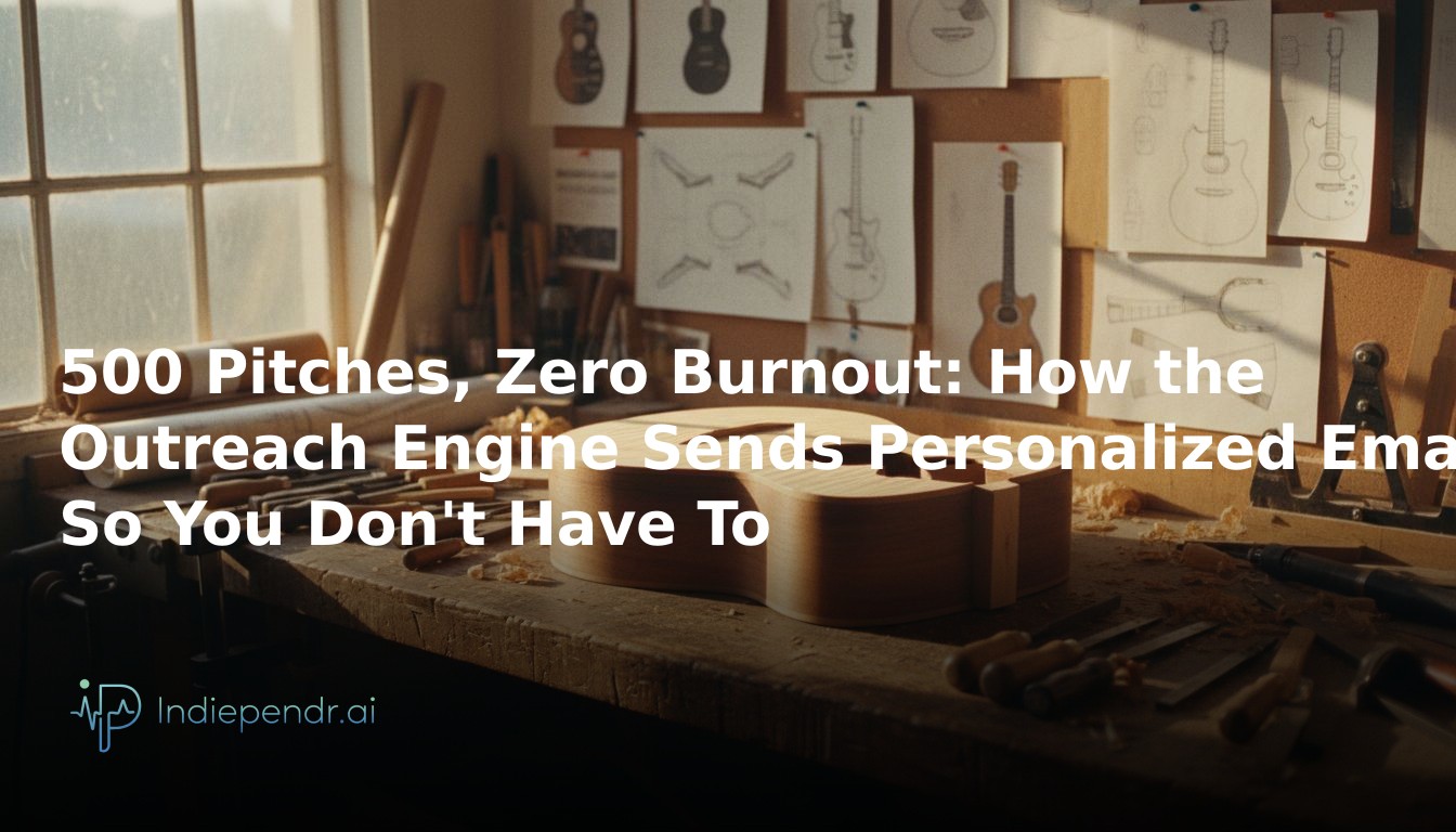 500 Pitches, Zero Burnout: How the Outreach Engine Sends Personalized Emails So You Don't Have To